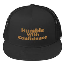 Load image into Gallery viewer, Old Gold Humble With Confidence Cap