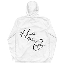 Load image into Gallery viewer, Humble With Confidence Unisex Windbreaker