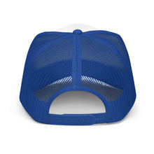 Load image into Gallery viewer, Humble With Confidence Red White Blue Trucker Hat