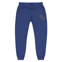 Load image into Gallery viewer, Blue &amp; Gold HwC Fleece Sweatpants