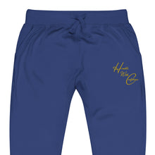 Load image into Gallery viewer, Blue &amp; Gold HwC Fleece Sweatpants