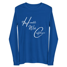 Load image into Gallery viewer, Blue Unisex Long Sleeve Tee