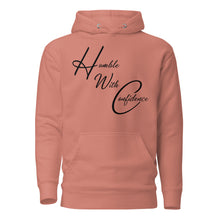 Load image into Gallery viewer, Humble With Confidence Black Signature Unisex Hoodie