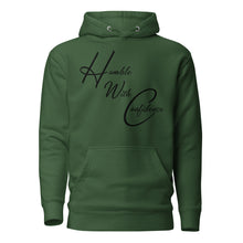 Load image into Gallery viewer, Humble With Confidence Black Signature Unisex Hoodie