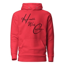 Load image into Gallery viewer, Humble With Confidence Black Signature Unisex Hoodie